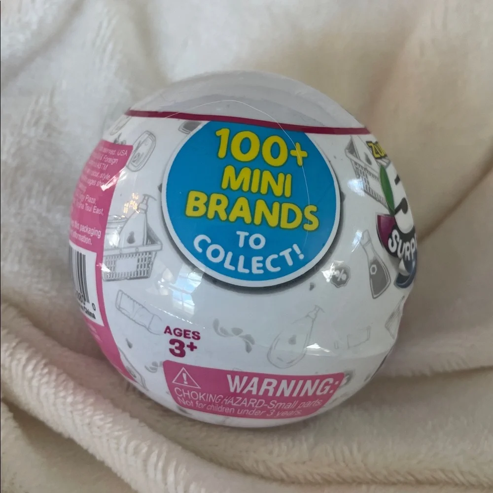 Zuru 5 Surprise Mini Shopping Brands Toy Ball new unopened.